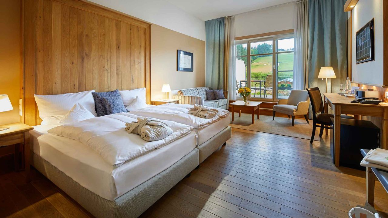 Hotel Rimberg - Doppelzimmer Hunau - Wohnbeispiel Hotel Rimberg - Doppelzimmer Hunau - Wohnbeispiel